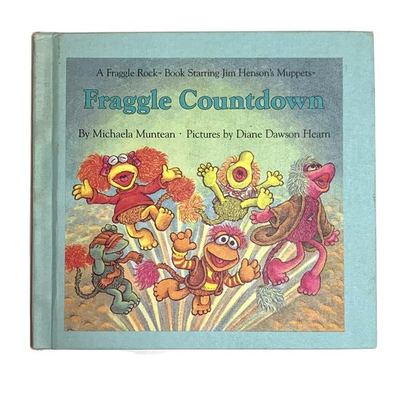 Fraggle Countdown Michaela Muntean Fraggle Rock Hardcover Children’s Book 1985 - Picture 1 of 5